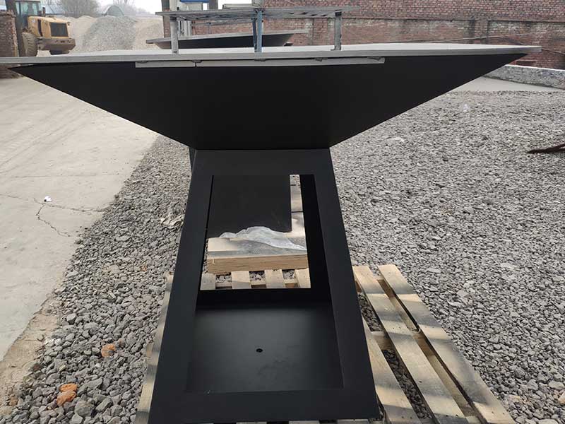 Corten Steel Flat Pack BBQ Grill