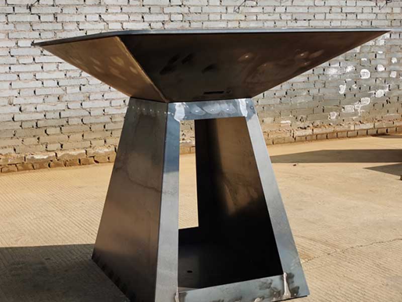 Corten Steel BBQ Grill Hood